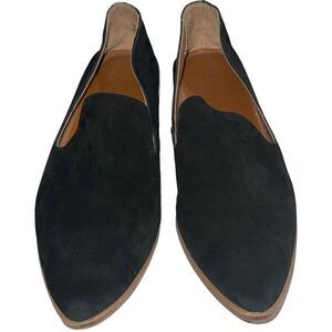 Crown & Ivy Black Suede Loafers